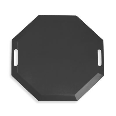 22" Black Octagonal Anti-Fatigue mat - ESD